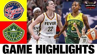Indiana Fever vs Seattle Storm Highlights | Women Basketball | 2024 WNBA
