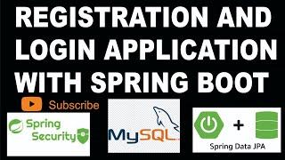 Spring Security Registration and Login Application Tutorial [2023]
