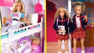 Barbie Twins School Morning Routine VS Weekend - Titi Toys & Dolls Barbie Show