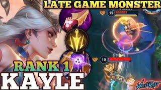 KAYLE AMAZING LATE GAME KILLER! ANNOYING ONE SHOT DELETE - TOP 1 GLOBAL KAYLE BY Fuuzzzz - WILD RIFT