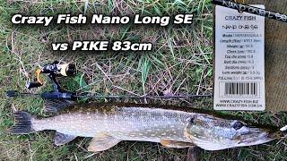 LRF Fun - Crazy Fish Nano Long SE vs Pike