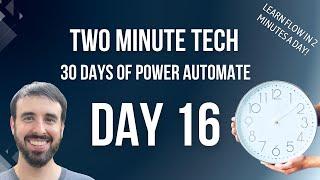 Two Minute Tech - Let run-only users trigger your Power Automate Flows without editing them
