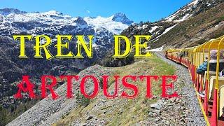 EL TREN MÁS ALTO DE EUROPA DE VÍA ESTRECHA #tren #artouste #france  #dji #breathtakingviews #travel