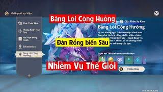 Genshin Impact | huongdangame | Băng Lôi Cộng Hưởng - Đàn Rồng Biển Sâu