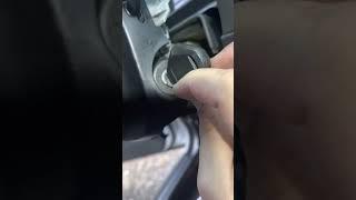How to remove ignition cylinder in BMW E60