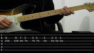 RHCP - My lovely man (lesson w/ tab)