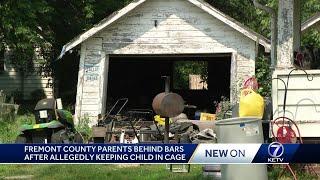 'It's pretty shocking': Iowa parents arrested for allegedly keeping child in makeshift cage