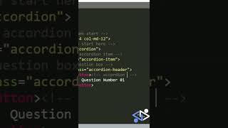 FAQ Accordion Using Bootstrap V5 #codefordesign #bootstrap5 #accordion