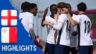 England vs Malta | All Goals & Highlights U17 Euro Qualification 24-10-2024