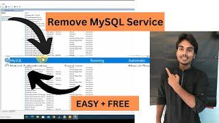 How To Remove MySQL Service From Windows Services Using Command Prompt