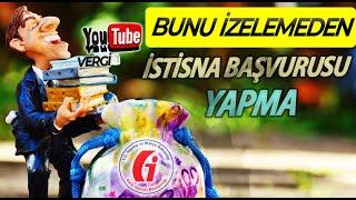 İstisna Belgesi Başvuruları ve Bağkur Konusunda Her Şey - Bu videoyu izlemeden başvuru yapmayın