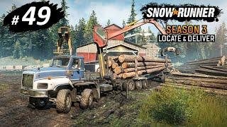 SnowRunner (Season 3: Locate & Deliver) - #49 - Лесопилка "Стоункрик" | Груз для метеостанции