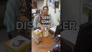 GEBI SOAP DISPENSER DISH WASHER FOR KITCHENS NOW AVAILABLE AT NOVA SANITARY AND TILES THODUPUZHA