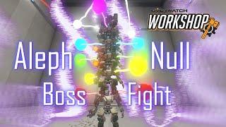 "ALEPH-NULL" God Program BOSS FIGHT! [Archives-Style PvE Boss in Overwatch Workshop] (Trailer)