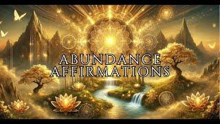 Abundance Affirmations: Magnetize Wealth Now