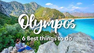 OLYMPOS NATIONAL PARK, TURKEY | 6 Best Things to Do in Olympos National Park