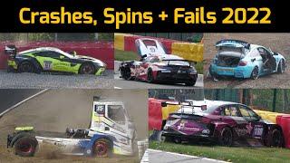 MOTORSPORT BEST OF 2022 - CRASHES, SPINS + FAILS 2022