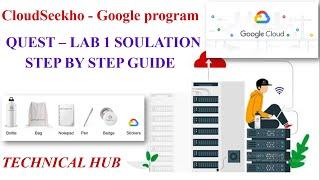 cloudseekho-by Google Quest lab 1 solution | step by step guide introduction to IP & ML(learn today)