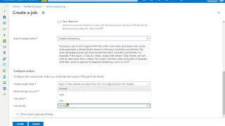 Azure Media Services v3 using Azure Portal Dec 2020