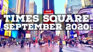 ⁴ᴷ⁶⁰ Walking Times Square New York City | Narrated Livestream