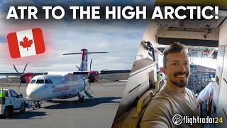 ATR 42 Cockpit Flight with Canadian North!