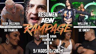 AEW Rampage 9 Agosto 2024 | RESUMEN Y RESULTADOS