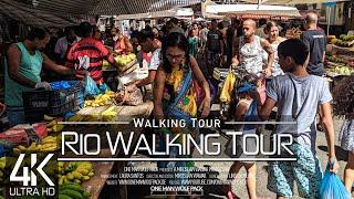 【4K 60fps】 VIRTUAL WALKING TOUR:  «Rio de Janeiro - Brazil 2023»  ORIGINAL SOUNDS  NO COMMENT