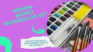 Review | NicPro Watercolor Set