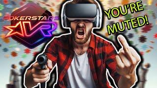 Seeing how many times i can get muted in VR Poker!