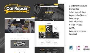 Car Repair Services & Auto Mechanic WordPress Theme + RTL Free Download