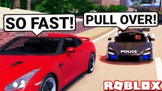 Mean Super Car Owner Tried To Run... But I Have a RARE Police Senna! (Roblox)