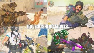 100 Executions From MW2, MW, CW, VANGUARD - COD Finishing Moves