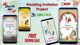 INDIAN WEDDING INVITATION PROJECT FOR EDIUS II FREE DOWNLOAD II