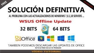 ERROR Windows Update SOLUCIONADO | Windows 10 -  Windows 8.1 - Windows 7 | No funciona No Actualiza