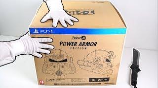 Fallout 76 "Power Armor Edition" Unboxing (PS4 Collector's Edition)