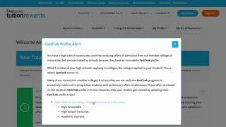 Filling Out Your FastTrak Profile - Tuition Rewards SAGE Scholars