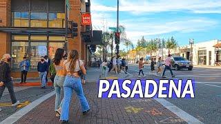 Old Pasadena California Walking Tour 【4K】 60fps