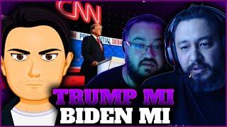 Burhi - Donald Trump ve Joe Biden'ın Başkanlık Düellosunu İzliyor w/@jahreinboss @TaKendisiyimBen