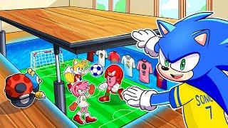 Sonic the Hedgehog 3 - Sonic Built a SECRET Soccer Field in My Room!| Sonic the Hedgehog 3 Animation