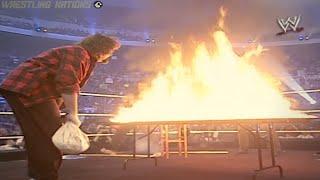 Edge vs Mick Foley Hardcore Fight Segment