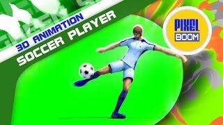 Green Screen Soccer Player Chest and Kick Various Angles - Footage PixelBoom