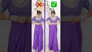 How to drape your ready-to-wear saree perfectly|#sareedraping #fashion