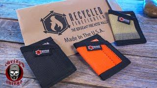 A minimalist wallet made from a FIRE HOSE? Recycled Firefighter "The Sergeant" Fire Hose Wallet!