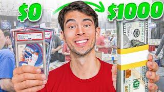 I Tried Turning $0 Into $1000 With Sports Cards