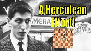 Bobby Fischer's Fiercely Contested Chess Masterpiece