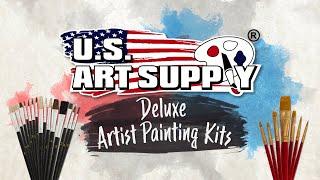 U.S. Art Supply Deluxe Artist Painting Kits