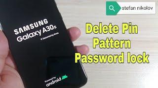 Hard reset Samsung A30s SM-A307F. Unlock pattern, pin, password lock.