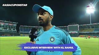 KL Rahul on partnership with Virat & return to International cricket | IND v PAK | Asia Cup 2023