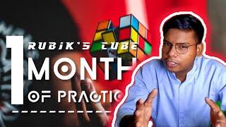 1 Month of Practice | Rubik's Cube | 2 Min 43 Sec ?