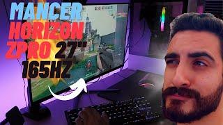 O MELHOR CUSTO BENEFICIO EM 2023 ? - MONITOR MANCER HORIZON Z PRO 27 POL 165HZ  - UNBOXING + TESTE